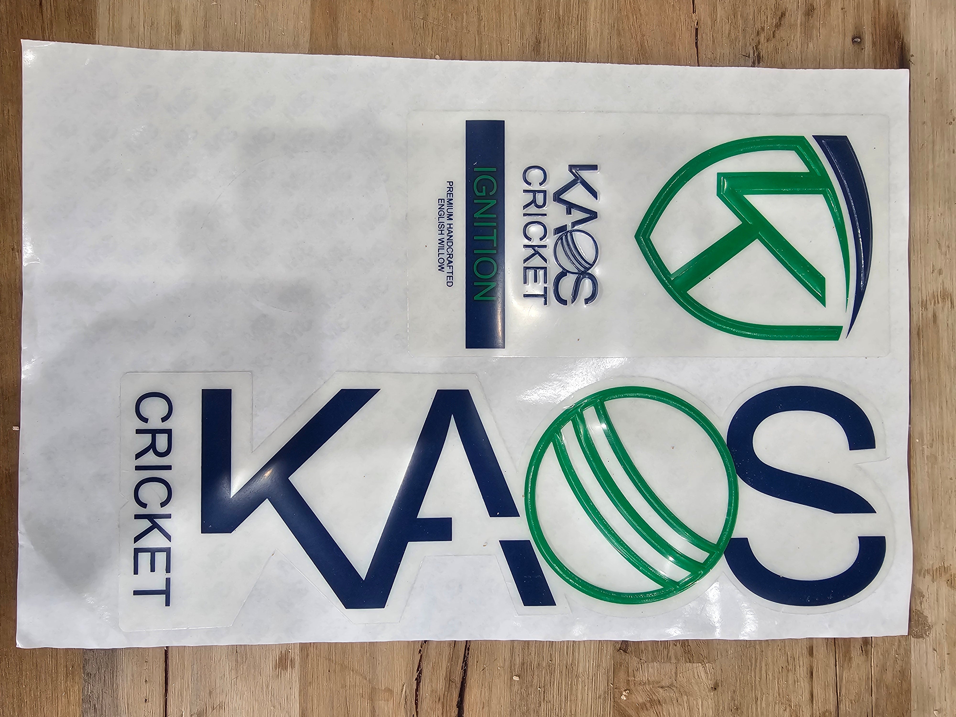 KAOS  BAT STICKERS