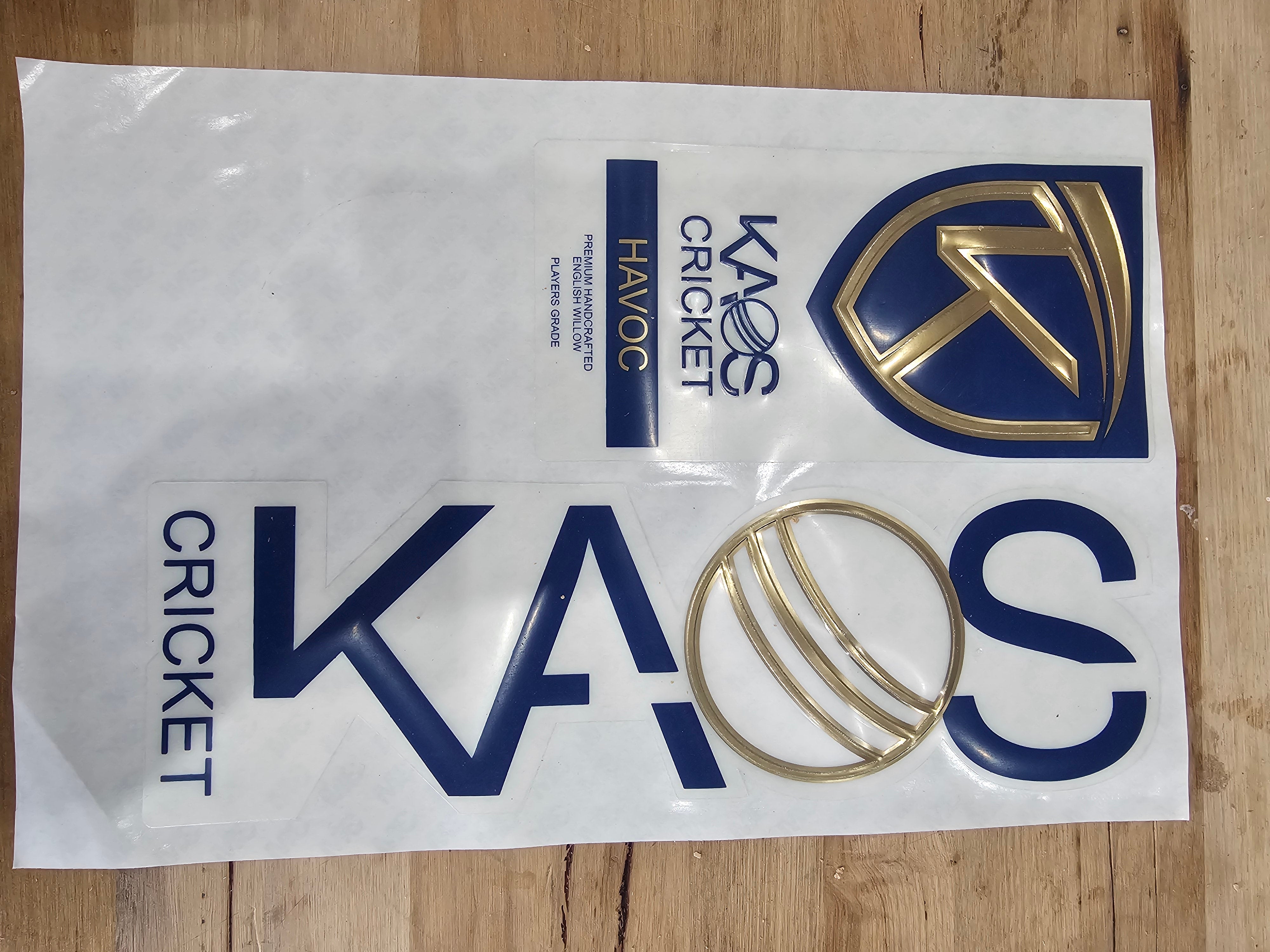 KAOS  BAT STICKERS