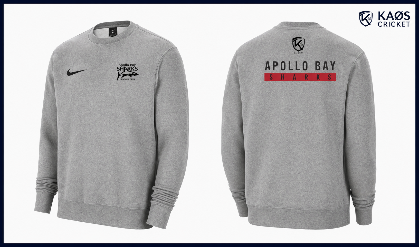 ABCC Nike / Kaos Fleece Crew Neck