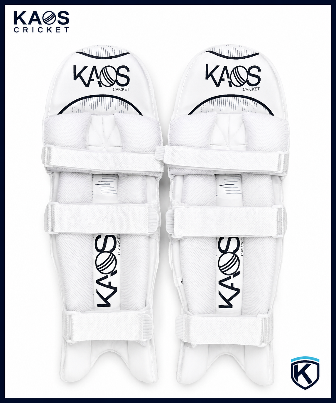 Kaos Cricket Pads: PRINCE
