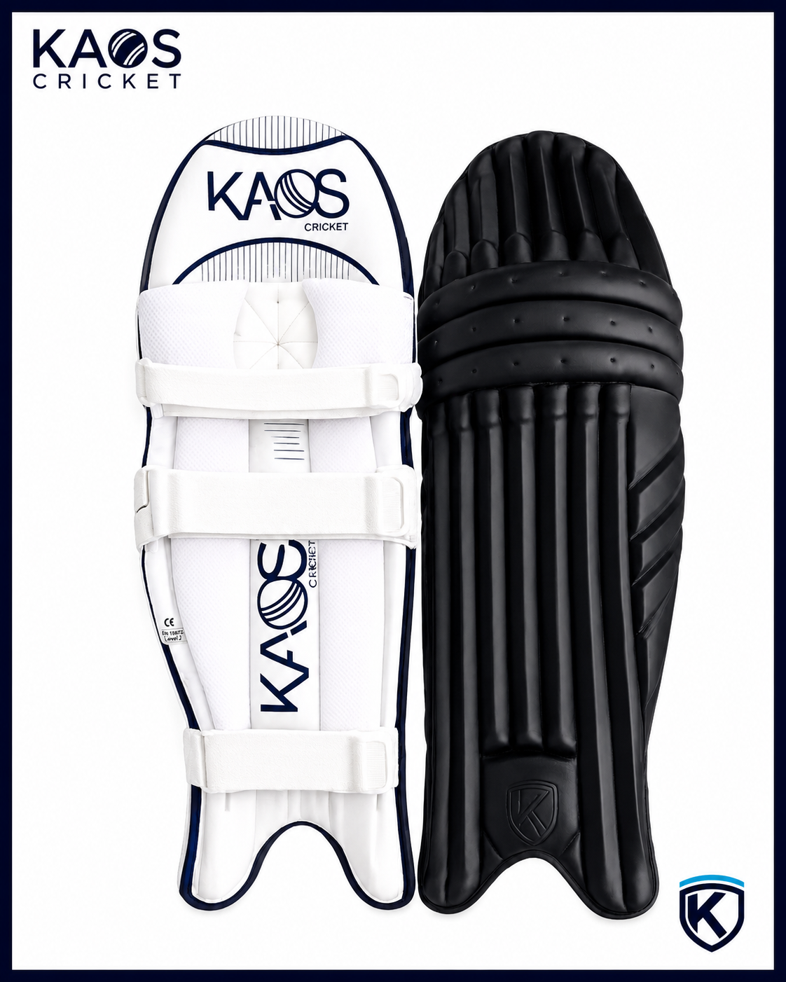 Kaos Cricket Pads: PRINCE